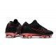 Nike Mercurial Vapor Flyknit Ultra FG Football Cleats - Black Red