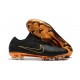 Nike Mercurial Vapor Flyknit Ultra FG Football Cleats - Black Gold