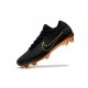 Nike Mercurial Vapor Flyknit Ultra FG Football Cleats - Black Gold
