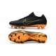 Nike Mercurial Vapor Flyknit Ultra FG Football Cleats - Black Gold