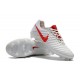 Nike Tiempo Legend VII FG Kangaroo Leather Shoes - White Red