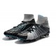 New Nike Hypervenom Phantom 3 DF FG - Black Grey