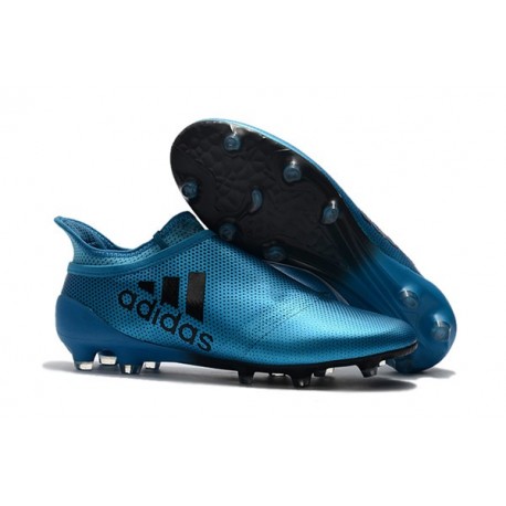 adidas X 17+ Purespeed FG Football Boots Blue Black