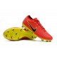 Nike Mercurial Vapor Flyknit Ultra FG Football Cleats - Red Yellow