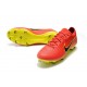 Nike Mercurial Vapor Flyknit Ultra FG Football Cleats - Red Yellow