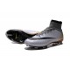 Nike Mercurial Superfly FG ACC New Shoes Grey Black Orange