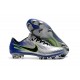Nike Mercurial Vapor 11 FG New Football Boot - Silver Blue