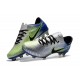 Nike Mercurial Vapor 11 FG New Football Boot - Silver Blue