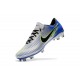 Nike Mercurial Vapor 11 FG New Football Boot - Silver Blue