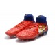 Nike Magista Obra 2 FG High Top Soccer Boots FC Barcelona Red
