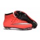 News 2016 Nike Mercurial Superfly FG ACC Cleats Mango Silver