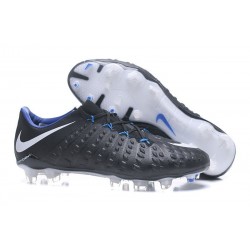 Nike Hypervenom Phantom 3 FG Men Soccer Shoes - Black White