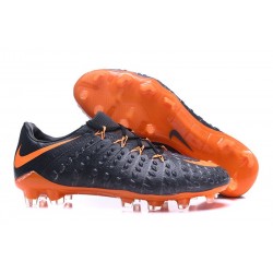 Nike Hypervenom Phantom 3 FG Men Soccer Shoes - Black Orange