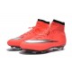 News 2016 Nike Mercurial Superfly FG ACC Cleats Mango Silver