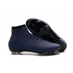 News 2016 Nike Mercurial Superfly FG ACC Cleats Dark Blue