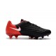 Nike Magista Opus II FG Firm Ground Football Shoes -Black Red