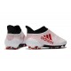 adidas X 17+ Purespeed FG Football Boots White Red