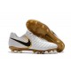 New Nike Tiempo Legend 7 FG ACC Football Boots - White Golden
