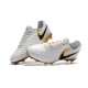 New Nike Tiempo Legend 7 FG ACC Football Boots - White Golden