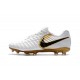 New Nike Tiempo Legend 7 FG ACC Football Boots - White Golden