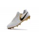 New Nike Tiempo Legend 7 FG ACC Football Boots - White Golden