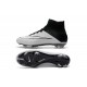 News 2016 Nike Mercurial Superfly FG ACC Cleats Leather White Black