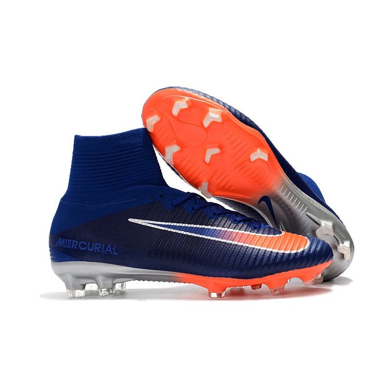 red high top soccer cleats
