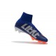 Nike High Top Mercurial Superfly V FG Soccer Cleat - Blue Orange