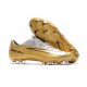Nike Mercurial Vapor 11 FG New Football Boot - White Golden