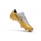 Nike Mercurial Vapor 11 FG New Football Boot - White Golden