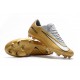 Nike Mercurial Vapor 11 FG New Football Boot - White Golden