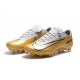 Nike Mercurial Vapor 11 FG New Football Boot - White Golden