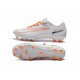 Nike Mercurial Vapor 11 FG New Football Boot - White Orange