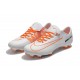 Nike Mercurial Vapor 11 FG New Football Boot - White Orange