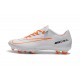 Nike Mercurial Vapor 11 FG New Football Boot - White Orange