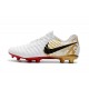 New Nike Tiempo Legend 7 FG ACC Football Boots - White Golden