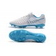 New Nike Tiempo Legend 7 FG ACC Football Boots - White Blue