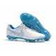 New Nike Tiempo Legend 7 FG ACC Football Boots - White Blue