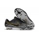 Nike Mercurial Vapor XI FG Soccer Cleat - Black White Golden