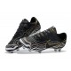 Nike Mercurial Vapor XI FG Soccer Cleat - Black White Golden