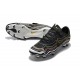 Nike Mercurial Vapor XI FG Soccer Cleat - Black White Golden