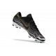Nike Mercurial Vapor XI FG Soccer Cleat - Black White Golden