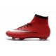 News 2016 Nike Mercurial Superfly FG ACC Cleats Red Black White
