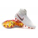 Nike Magista Obra II FG News Football Boots White Grey Crimson