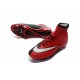 News 2016 Nike Mercurial Superfly FG ACC Cleats Red Black White