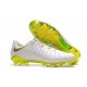 Nike Hypervenom Phantom 3 FG Men Soccer Shoes - White Grey Volt