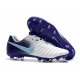Nike Tiempo Legend VII Elite FG Mens Cleats - White Purple