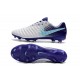 Nike Tiempo Legend VII Elite FG Mens Cleats - White Purple