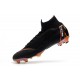 New 2018 Nike Mercurial Superfly VI Elite FG Soccer Cleats - Black Orange