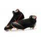 New 2018 Nike Mercurial Superfly VI Elite FG Soccer Cleats - Black Orange